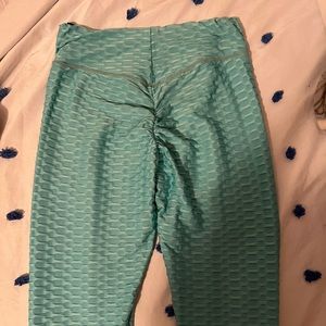 Blue Legging with Push up design